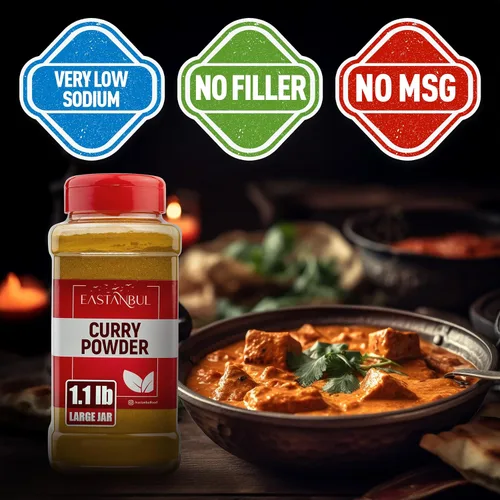 Miniatura 3 de Eastanbul Curry en polvo, 1.1 libras, curry tradicional de mezcla de especias indias, condimento auténtico, mezcla de polvo amarillo de primera