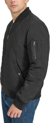 Miniatura 4 de Levi's Men's Diamond Quilted Bomber Jacket