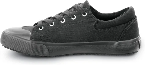 Miniatura 4 de SR Max Ventura - Zapato de trabajo MaxTrax antideslizante para mujer, estilo skate, Negro