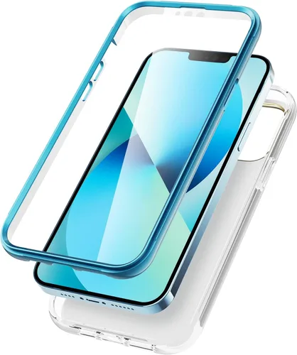 Miniatura 3 de Asuwish Funda de teléfono para iPhone 13 Pro Max 2021 de 6.7 pulgadas con protector de pantalla, híbrida, lindo mármol, cuerpo completo, duro