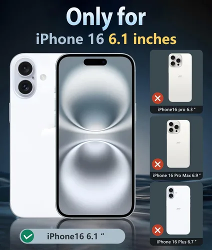 Miniatura 9 de FNTCASE Funda para iPhone 13 Pro-Max: Fundas magnéticas transparentes compatibles con Magsafe Slim anti amarillamiento protección contra caídas