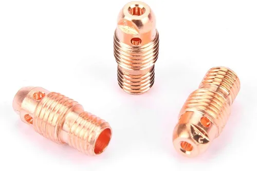 Miniatura 6 de Piezas de la antorcha de soldadura, 53 unids tig soldadura antorcha cuerpo partes gas lente boquilla boquilla kit taza para WP-9 20 25