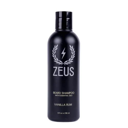 Miniatura 8 de ZEUS Champú para barba para hombres con manzanilla, té verde y aceites esenciales, hidratación de limpieza profunda para un vello facial más suave