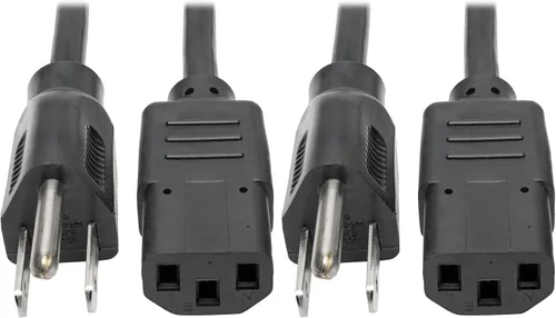 Miniatura 9 de Tripp, cable de alimentación estándar para computadora 10A, 18AWG .1 Negro