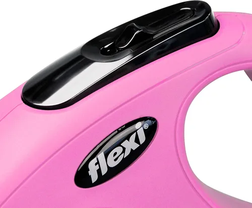 Miniatura 2 de Correa Automática Flexi New Classic Tape S 5M Rosa