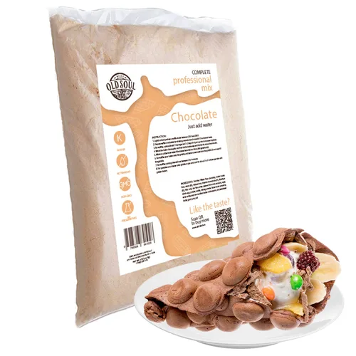 Miniatura 4 de ALDKitchen Bubble Waffle Mix Sin soja Sin nueces Mezcla de masa para gofres de huevo (vainilla, 30 libras)