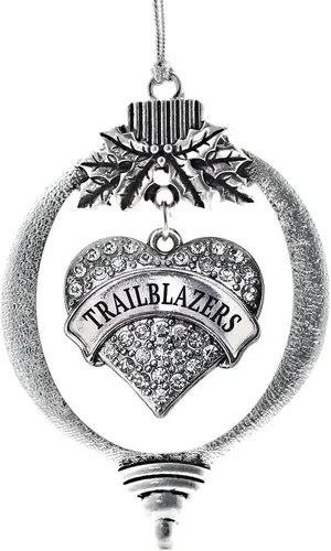 Miniatura 123 de Inspired Silver - Adorno con dije de hermana gemela - Adornos navideños de plata con circonitas cúbicas
