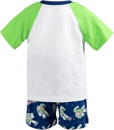 Miniatura 7 de Disney Pixar Cars Mickey Mouse King Toy Story Buzz Lightyear - Conjunto de camiseta gráfica y pantalones cortos de rizo francés