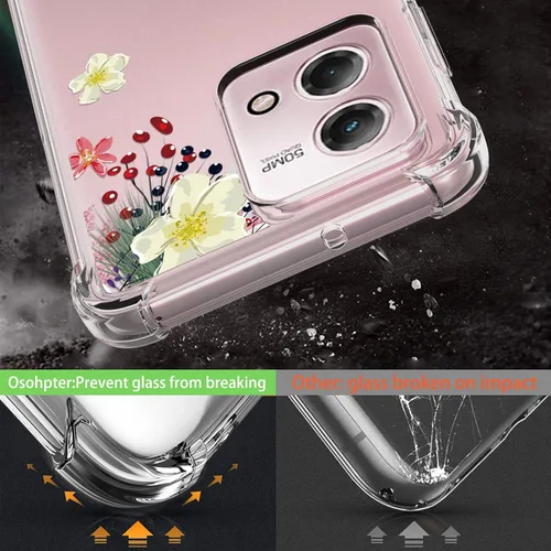 Miniatura 4 de Funda para Moto G Stylus 2023: funda de goma TPU flexible para Motorola Moto G Stylus 2023 para Motorola Moto G Stylus 2023, diseño floral de flores