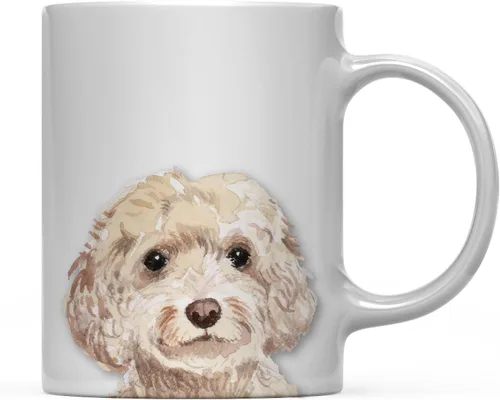 Miniatura 85 de Andaz Press Taza de café personalizada de 11 onzas para perro, Shih Tzu Shorter Haired Up Close, paquete de 1 Shih Tzu pelo más corto personalizado