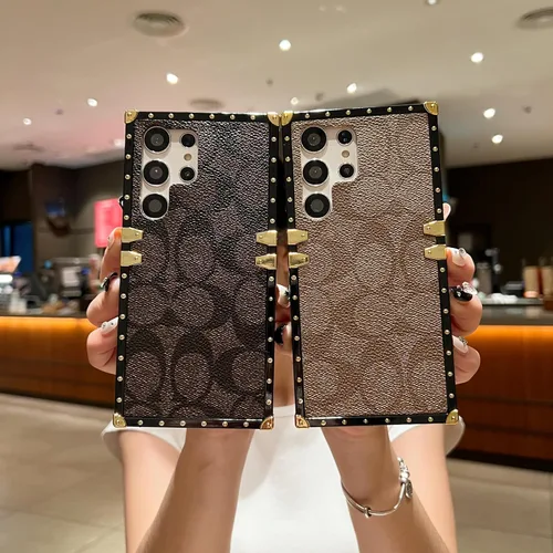 Miniatura 3 de Funda protectora anticaídas diseñada para Samsung Galaxy S23 Ultra de 6.8 pulgadas (marrón)