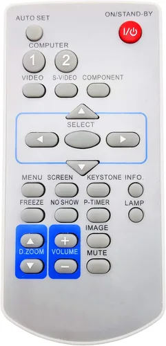 Miniatura 7 de 45.78901G001 Control remoto para proyector Eiki EK-610U, EK-611W, EK-612X, EK-620U, EK-621W, EK-800U, EK-810U, EK-811W, EK-812U, EK-815U, EK-818U