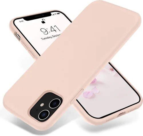 Miniatura 17 de JELE Funda a prueba de golpes diseñada para iPhone 11, funda de teléfono de silicona líquida con [forro de microfibra suave antiarañazos]