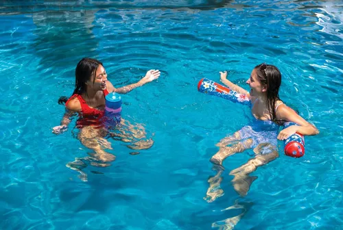 Miniatura 4 de Wow Sports Fideos florales inflables - para piscinas y lagos - Flotador auxiliar para niños y adultos - Accesorio de fiesta