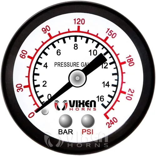 Miniatura 6 de Vixen Horns Tanque de bocina de tren/aire de 1.5 galones (6 litros) con compresor de 150 PSI a bordo sistema/kit 12V VXO8815