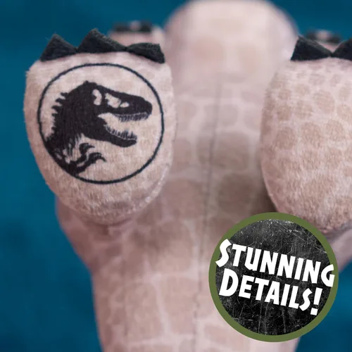 Miniatura 3 de JURASSIC WORLD Rebirth - Peluche pequeño T. rex de 7 pulgadas de alto, a partir de 3 años