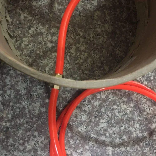 Miniatura 5 de Joywayus - Válvula de unión de combustible de 1 pulgada con estrías para manguera, acoplador de cabezal de paso, válvula de intersección y división