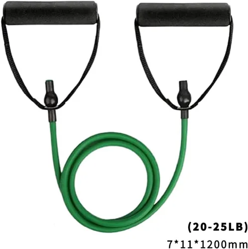 Miniatura 8 de Bandas de resistencia con asas, bandas de resistencia individuales con asas para entrenar mujeres y hombres, bandas elásticas para entrenamiento