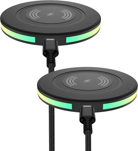Miniatura 8 de Cargador inalámbrico para Samsung 15 W, cargador inalámbrico de carga rápida para Galaxy S26 Ultra/S25/S24FE/S23/S22/Z Flip 7/6, cargador