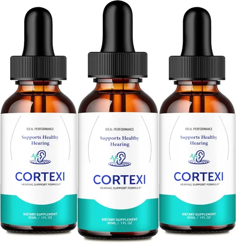IDEAL PERFORMANCE Cortexi - Alivio de tinnitus para gotas de oído zumbido, suplemento de apoyo auditivo Cortexi, gotas líquidas, máxima fuerza,