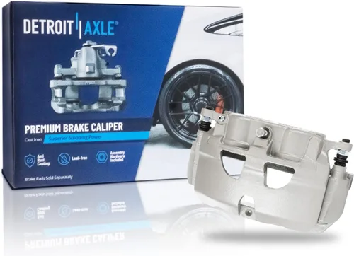 Miniatura 28 de Detroit Axle - 4 pinzas de freno para Honda Element 2003-2011 Pinzas de freno de disco con soportes 2004 2005 2006 2007 2008 2009 2010 reemplazo