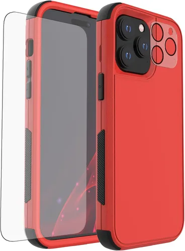 Miniatura 12 de X-belmox Funda protectora para iPhone 15 Plus, 3 capas, resistente a prueba de golpes, protección contra caídas, grado MiIitary para iPhone 14 Plus