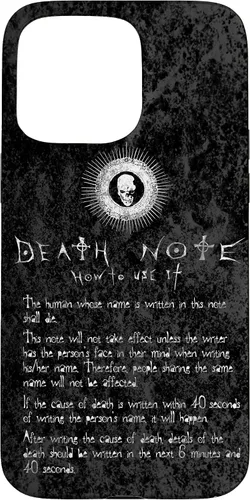 Miniatura 29 de Funda para iPhone 12/12 Pro Death Note Cómo usarlo