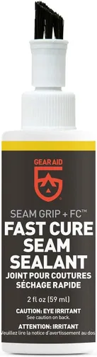 Miniatura 5 de STAR BRITE Spray impermeabilizante, impermeable, repelente de manchas + protección UV, 64 onzas (081964) y sellador Gear AID Seam Grip FC de secado