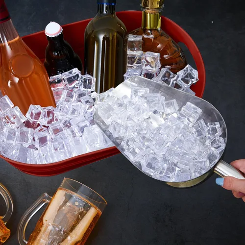 Miniatura 4 de Tessco - 4 tinas de metal galvanizado de 4 galones, cubos de hielo grandes para fiestas, bebidas, recipientes de lata, champán, cóctel, enfriador