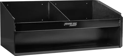 Extreme Max 5001.6139 Organizador de Gabinete de Aluminio de Doble Bahía para Cascos con Montaje en Pared para Remolque de Carreras Cerrado, Taller,