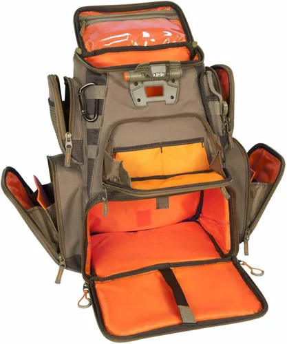 Miniatura 2 de Custom Leathercraft Wild River CLC WT3505 Tackle Tek Mission Lighted Convertible Tackle Bag with Four PT3500 Trays, Small