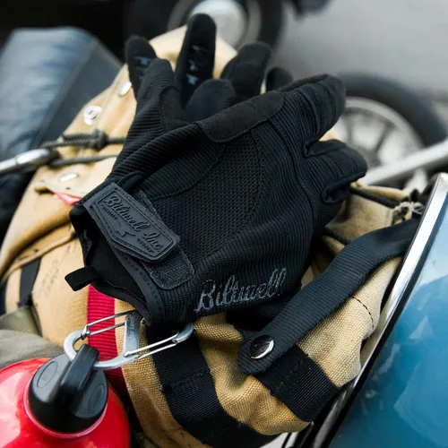 Miniatura 4 de Biltwell Guantes de moto Guantes de motocicleta Resistencia a la abrasión Tejido transpirable Puño abierto