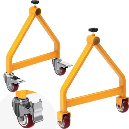 Miniatura 11 de Insaga Organizador de cables para carrete, soporte plegable de carrete de alambre portátil, capacidad de 100 libras para mantener los cables