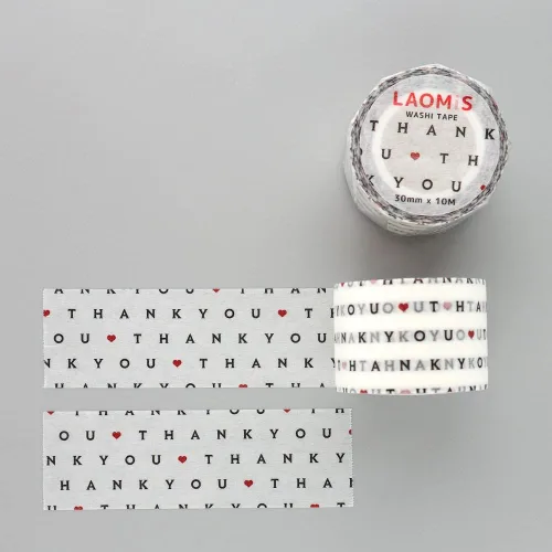Miniatura 2 de Cinta washi japonesa para escribir, agradecimiento/1.181 in x 32.8 ft
