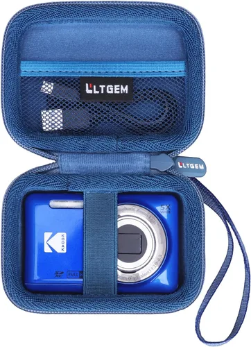 Miniatura 12 de LTGEM - Funda compatible con cámara digital Kodak PIXPRO Friendly Zoom FZ55 de 16 MP, color negro