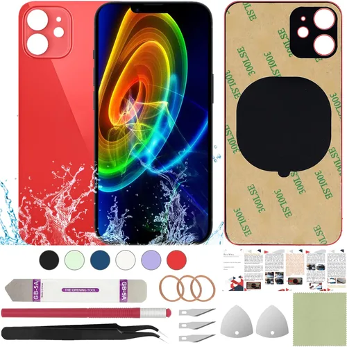 Miniatura 37 de Funda trasera de repuesto compatible con iPhone 8 de 4.7" + Herramientas profesionales (Gris espacial)