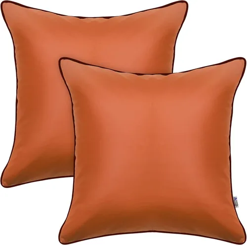 Miniatura 23 de Paquete de 2 fundas de almohada para exteriores de 12 x 20 pulgadas, resistente al agua, de piel de silicona, resistente a los rayos UV, resistente