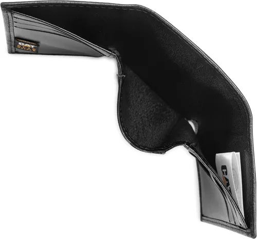 Miniatura 5 de Caterpillar Billetera triple de cuero para hombre con ventana de identificación