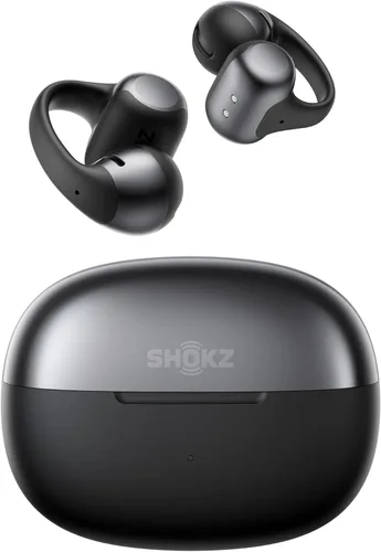 Miniatura 11 de SHOKZ OpenDots ONE - Auriculares de oído abierto, auriculares clip-on - Auriculares inalámbricos Bluetooth con micrófono - Seguros, ligeros, cómodos