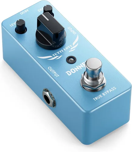 Miniatura 20 de Donner Pedal de efecto ABY Box, conmutador AB de selector de línea, mini, para guitarra, True Bypass