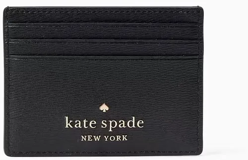 Miniatura 3 de Kate Spade New York x Portatarjetas de piel de Minnie Mouse