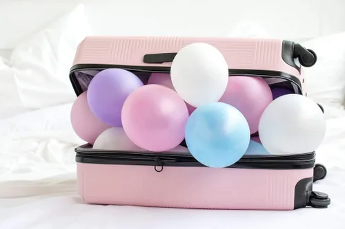 Miniatura 5 de American Tourister Stratum XLT - Equipaje rígido, extensible con ruedas giratorias, Pink Blush), 122713