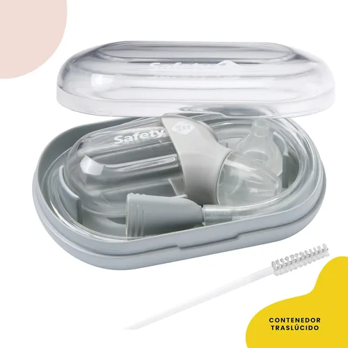 Miniatura 3 de Safety 1st BoogEase Aspirador nasal, gris (paquete de 2)