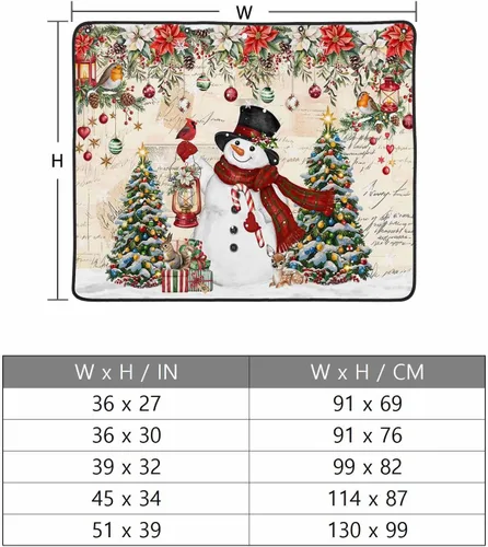 Miniatura 15 de Cubierta magnética azul para chimenea, detiene la pérdida de calor, pantalla de chimenea para interiores, bolas de gnomos de Navidad, árbol de copo