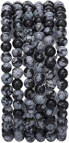 Miniatura 62 de BEADIA Cuentas redondas de piedra natural de jade de amazonita semipreciosas sueltas para hacer joyas 6MM 61PCS Amazonita Jade
