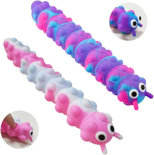 Juguete Fidget Pop de Succión, Juguetes para Relajarse y Aliviar la Presión, Juguetes Sensoriales Popper Anti-Presión de Compresión 3D para Niños y