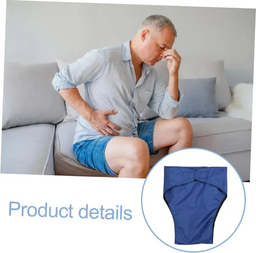 Miniatura 7 de 4pcs Adult Cloth Diapers Breathable Leakproof Design Fit for Men Women Elderly Lightweight Reusable for Daily Use and Outdoor Activities