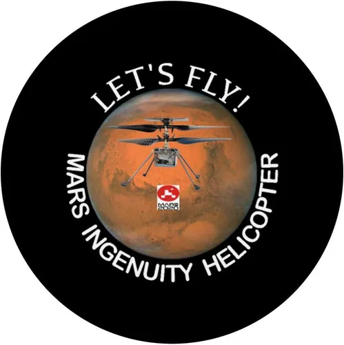 Miniatura 3 de Mars Ingenuity Helicóptero Perseverancia 2020 PopSockets PopGrip: Agarre intercambiable para teléfonos y tabletas