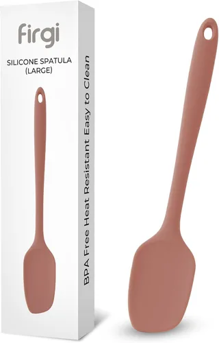 Miniatura 18 de Espátula de silicona de platino – Espátula de silicona sin BPA para cocinar – Utensilios de cocina resistentes al calor para sartenes antiadherentes