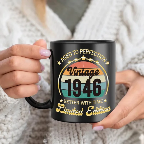 Miniatura 7 de LEJIAJINW Regalos de 80 cumpleaños para hombres y mujeres – Regalos para mujer de 80 años de edad, regalo de cumpleaños 80 para él – Taza de café